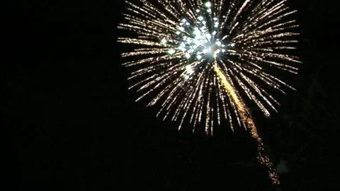 FIREWORKS DISPLAY - 5 Stock Footage 122277174