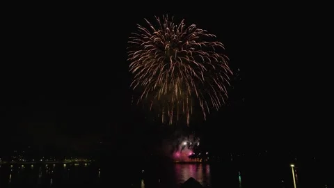 Fireworks Display, British Firework Championships, Plymouth, Devon, England Vidéo 281935167