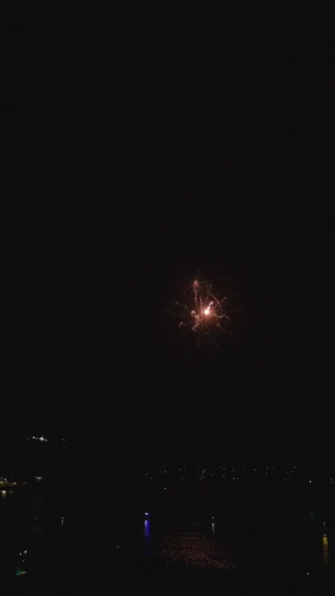 Fireworks Display, British Firework Championships in Plymouth, Devon, England Видео 281984147