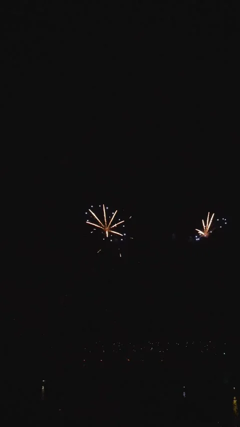 Fireworks Display, British Firework Championships in Plymouth, Devon, England 库存影片 281984219