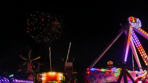 Fireworks Display Celebration Stock Footage 51843559