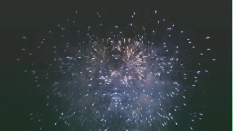 Fireworks Display Celebration Stock Footage 296615227