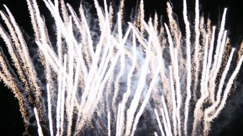 Fireworks Display Stock Footage 10733978