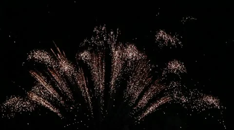 Fireworks Display Stock Footage 10733998
