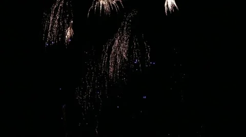 Fireworks Display Stock Footage 10734142