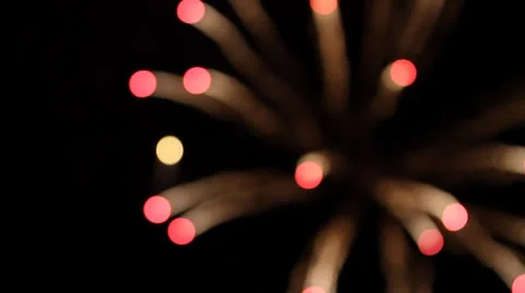 Fireworks Display Stock Footage 26107846