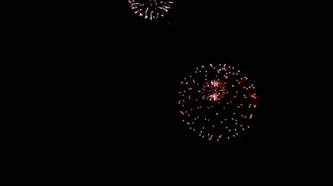 Fireworks display Stock Footage 50616335