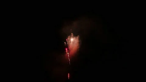 Fireworks display Stock Footage 50767051