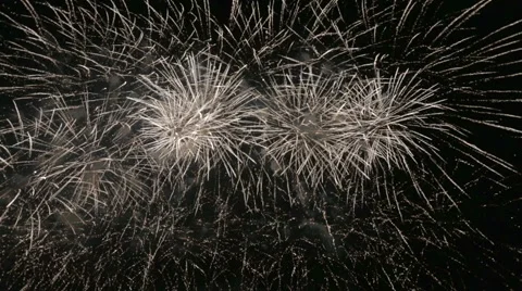 Fireworks display Stock Footage 51209386
