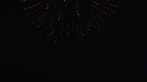 Fireworks display of multiple starbursts Stock Footage 59517628