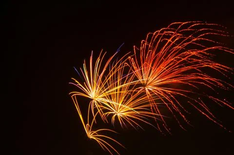Fireworks display Stock Photos