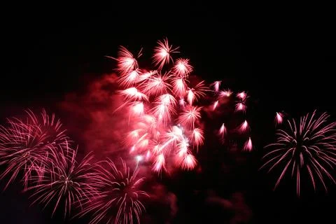 Fireworks display Stock Photos