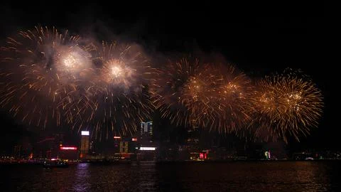 Fireworks display Stock Photos