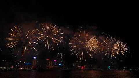Fireworks display Stock Photos