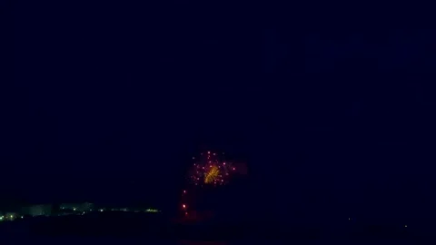 Fireworks Display Timelapse Stock-Footage 245984284