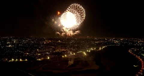 Fireworks Dolly in 1 Stock-Footage 100883235