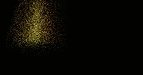 Fireworks effect in black background Stock Footage 130727432