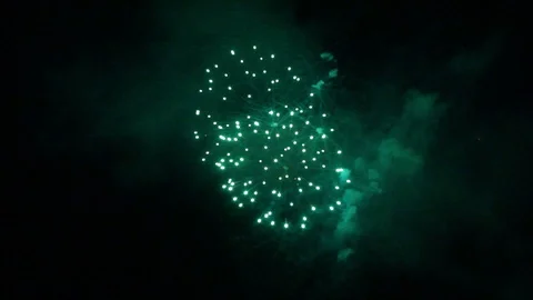 Fireworks energy particle firecracker explosion background,galaxy cluster exp Stock Footage 91774397