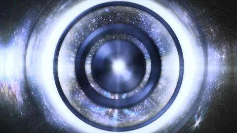 Fireworks energy particle firecracker explosion background,pupil eye,galaxy Stockillustratie