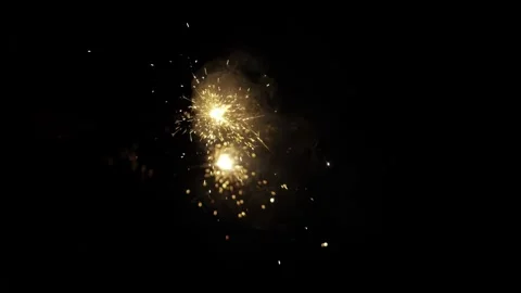Fireworks Euphoria  A Stunning Visual Experience Stock Footage 323991733