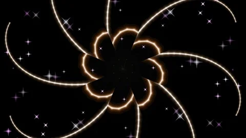 Fireworks Explode in Night Sky Animation. 库存影片 329815936