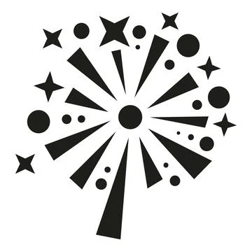 Fireworks exploding festival pyrotechnics celebrating new year's eve event イラスト素材