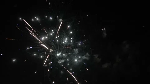 Fireworks exploding. Stock Footage 167803745