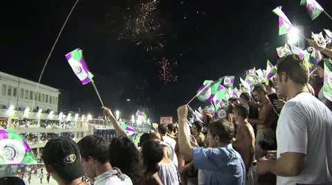 Fireworks exploding overhead 2 스톡 동영상 19106553