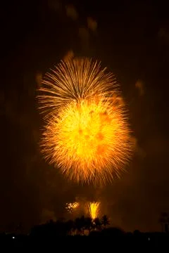 Fireworks exploding Stock Photos