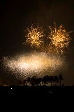 Fireworks Exploding Stock Photos