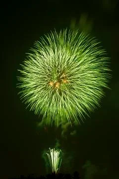 Fireworks Exploding Foto stock