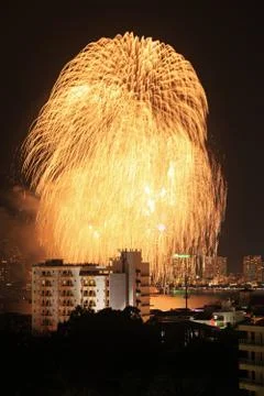 Fireworks Exploding Stock Photos