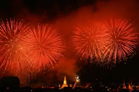 Fireworks Exploding Stock Photos