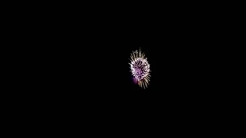 Fireworks Exploding in slow Motion Video stock 152863525