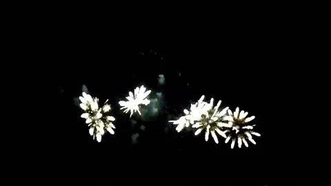 Fireworks Exploding in slow Motion Video stock 152863623