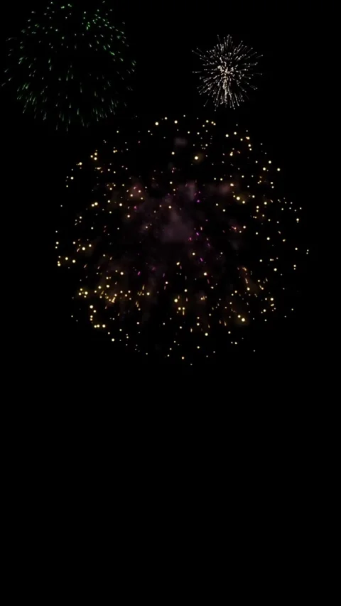 Fireworks explosion Stock Footage 296923545