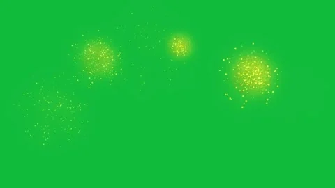Fireworks explosion on green screen background Stock-Footage 262130674