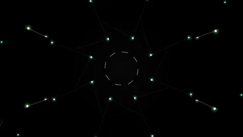 Fireworks Explosion with Sparkling Trails and Stars. 库存影片 331488186
