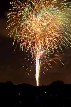Fireworks Explosions Stock Photos