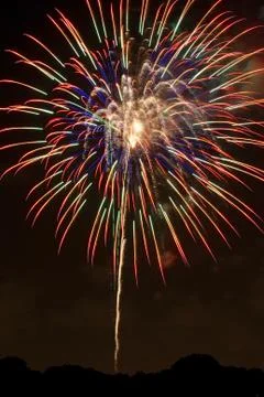 Fireworks Explosions Stock Photos