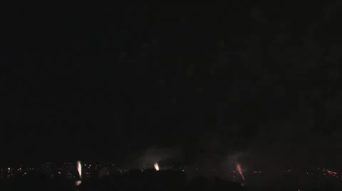 Fireworks extravaganza 10 Video stock 7731187