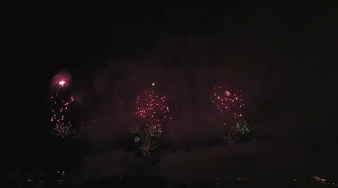 Fireworks extravaganza 3 Stock-Footage 7731399