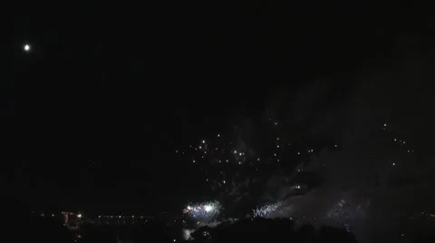 Fireworks extravaganza 5 Stock Footage 7731526