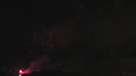 Fireworks F 스톡 동영상 7727947