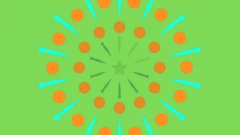 The fireworks faded Stock Footage 283337776