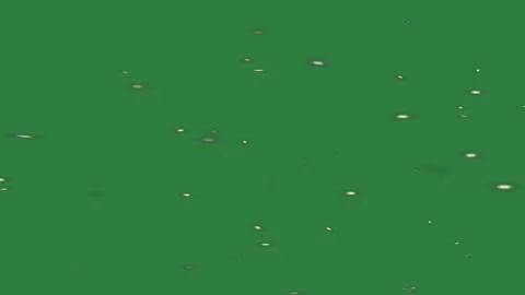 Fireworks Falling On Green Screen Chroma Key Background Stock Footage 338017737