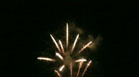 Fireworks Finale Stock Footage 729336
