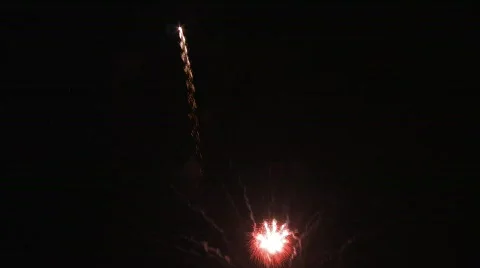 Fireworks Finale Stock Footage