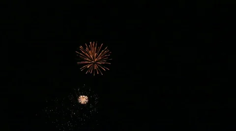 Fireworks Finale Stock Footage 778612