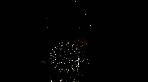 Fireworks Finale Stock Footage 11804144
